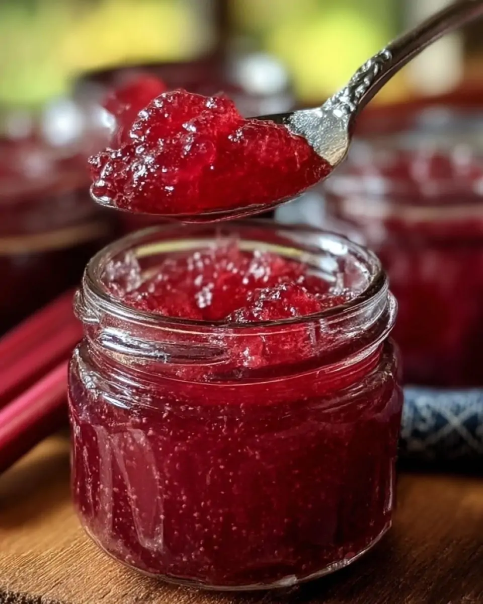 Amish Rhubarb Jam