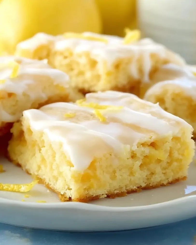 Best Lemon Brownies Recipe