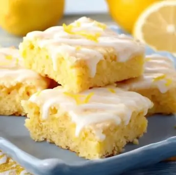 Best Lemon Brownies Recipe