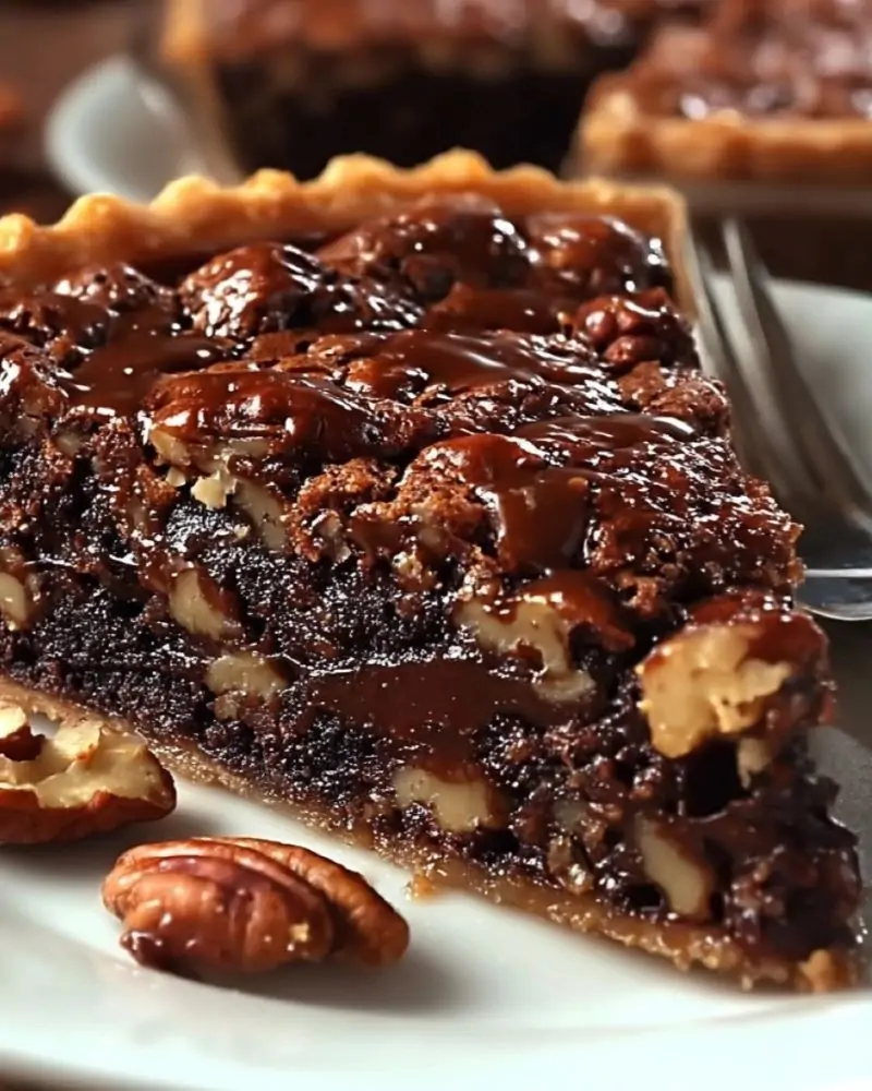 Brownie Pecan Pie