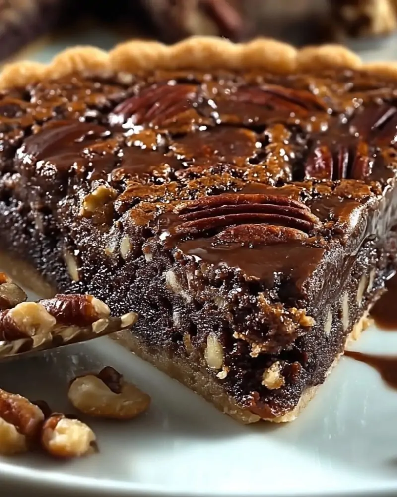 Brownie Pecan Pie