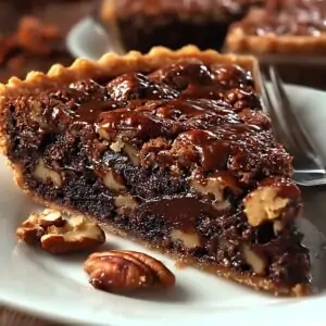 Brownie Pecan Pie