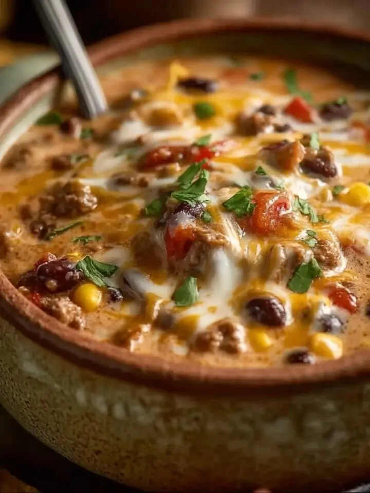 Cheesy Enchilada Chili