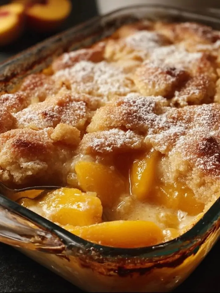 Classic Southern Peach Cobbler
