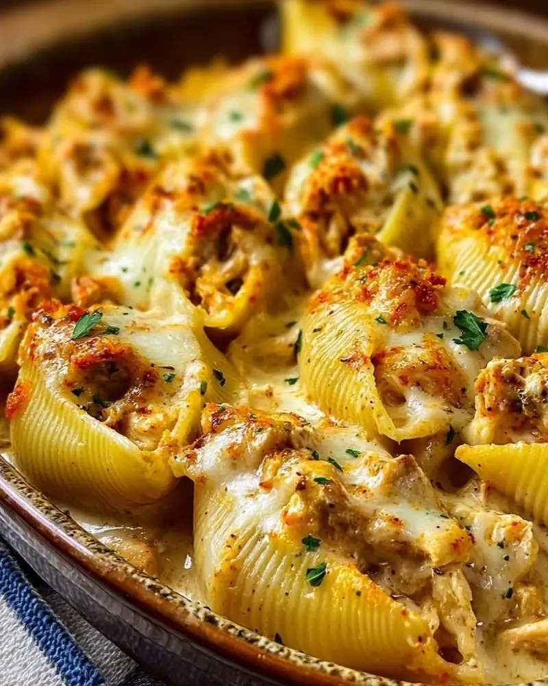 Creamy Cajun Chicken Shells
