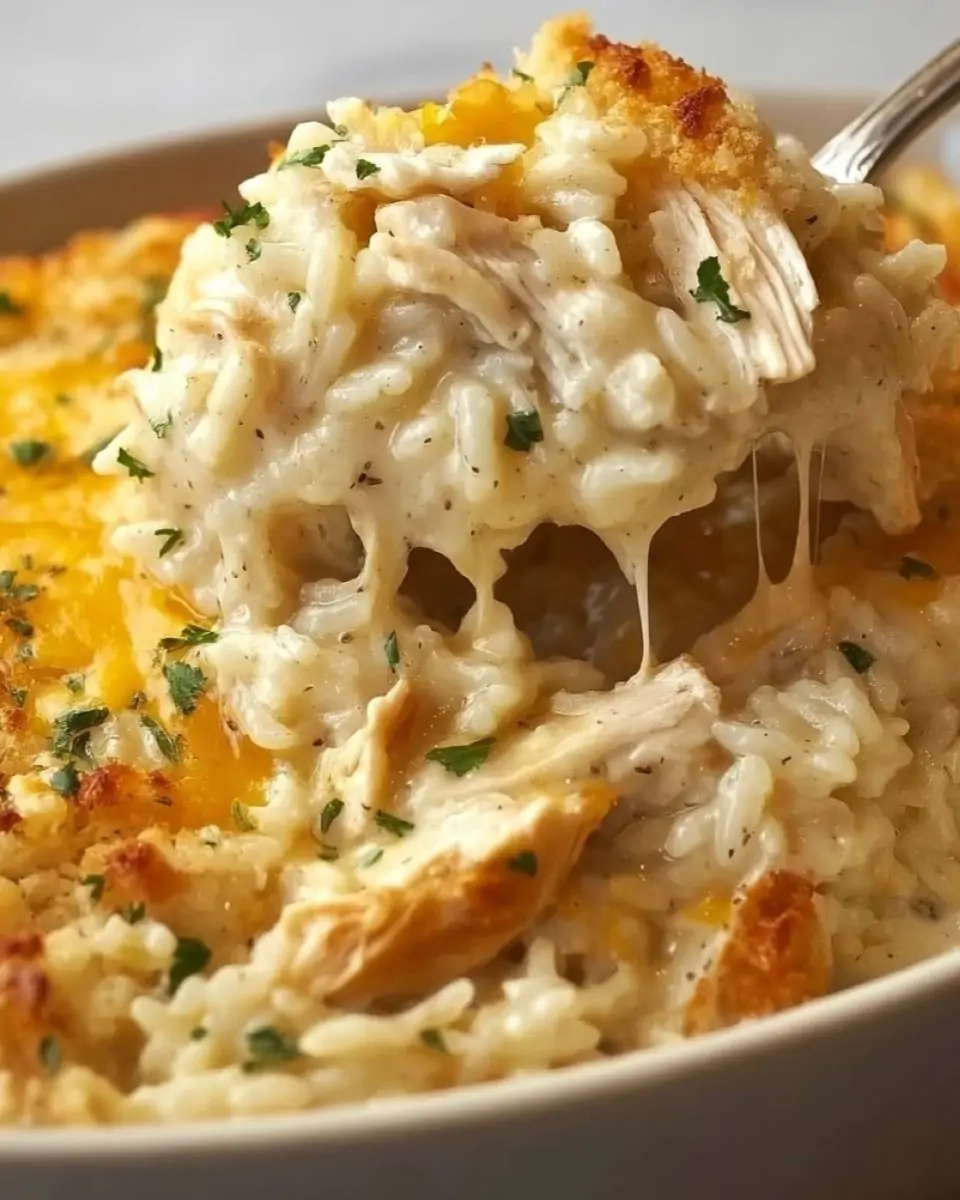 Creamy Chicken and Rice Casserole