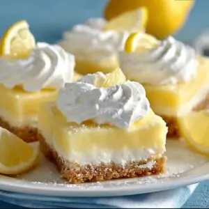 Lazy Day Lemon Cream Pie Bars