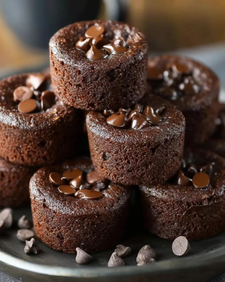 Mocha Espresso Brownie Bites