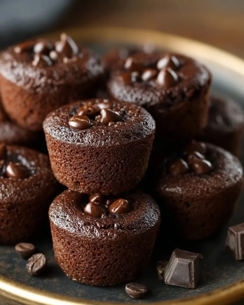 Mocha Espresso Brownie Bites