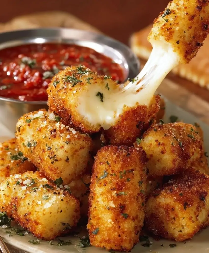 Mozzarella Fried Cheese Bites