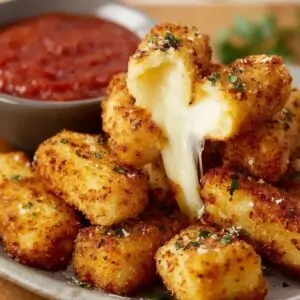 Mozzarella Fried Cheese Bites