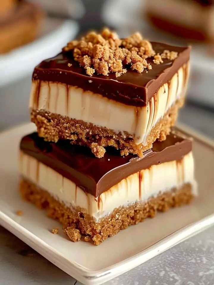 No-Bake Biscoff Slice