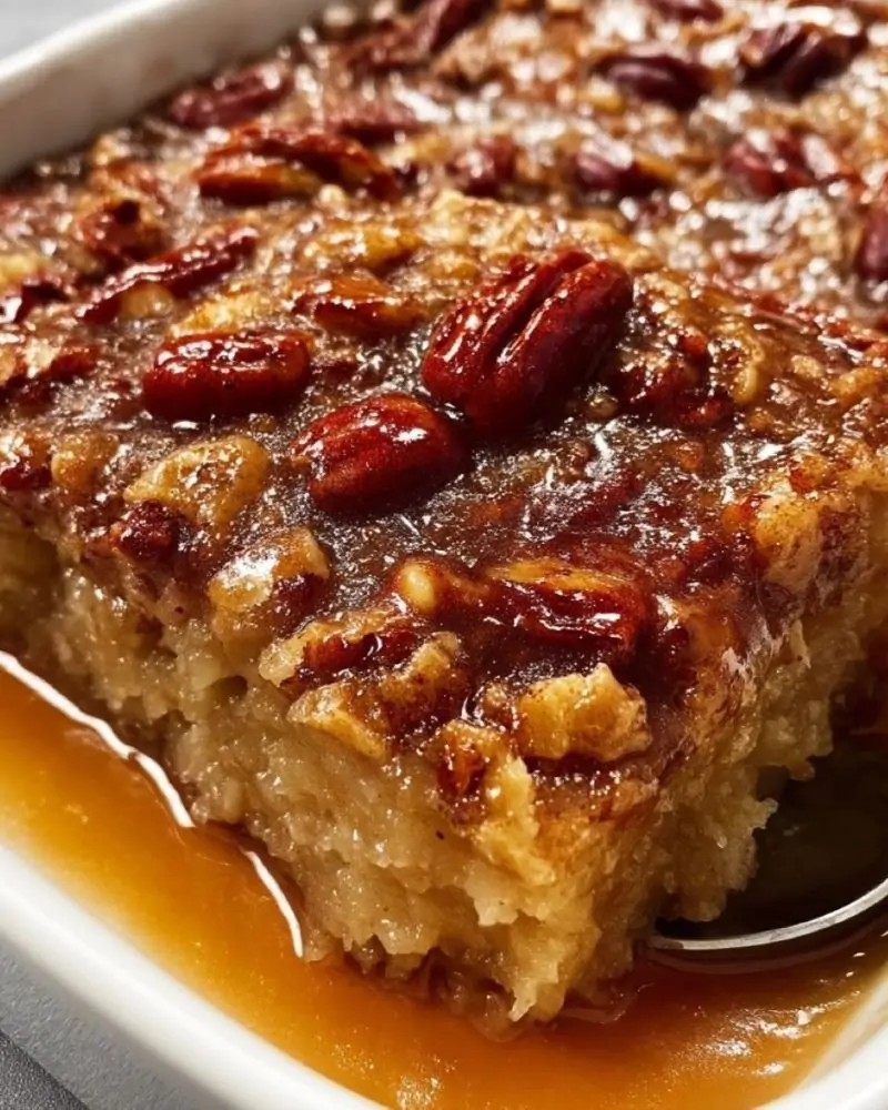 Pecan Pie Dump Cake
