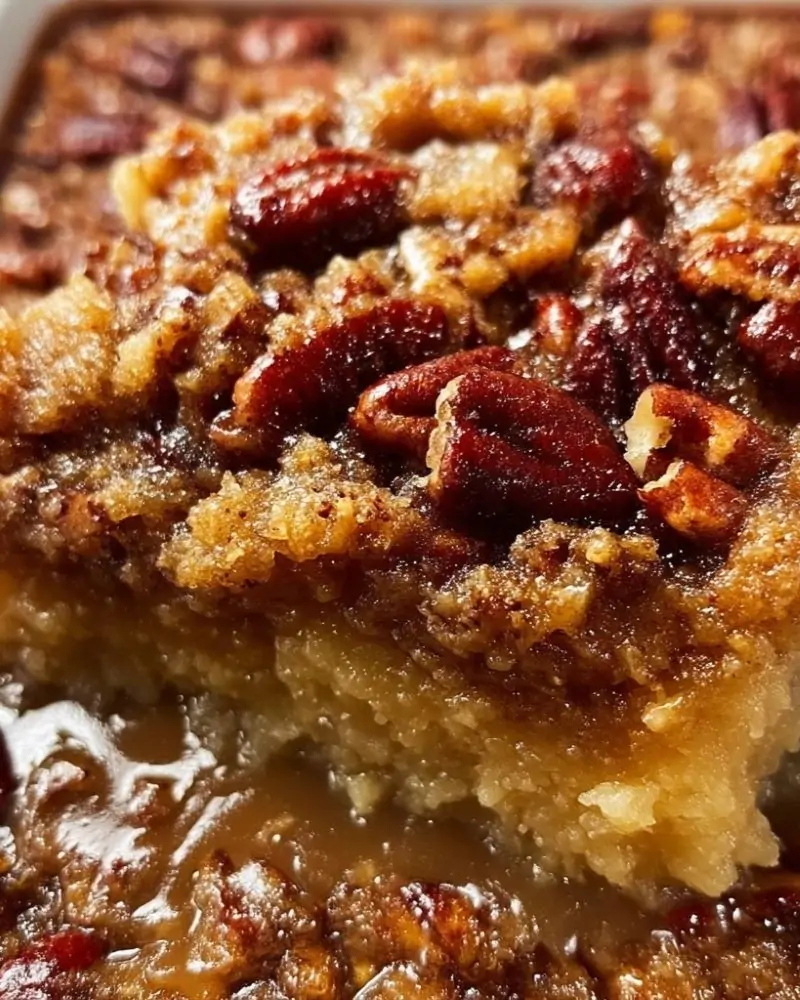 Pecan Pie Dump Cake