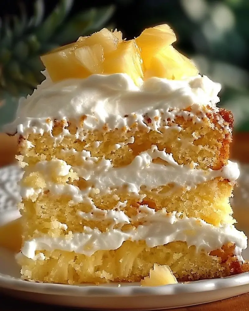 Pineapple Sunshine Cake