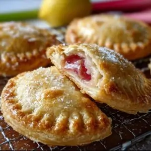 Rhubarb Cream Cheese Hand Pies