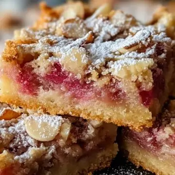 Rhubarb Magic Bars