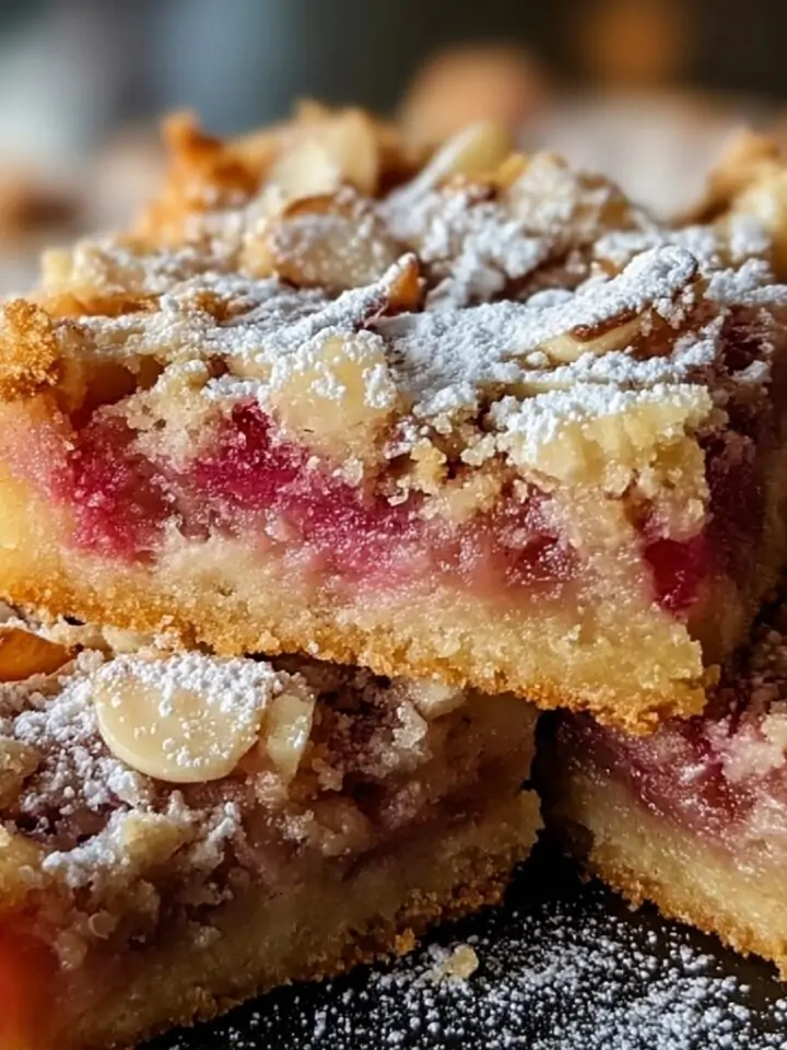 Rhubarb Magic Bars