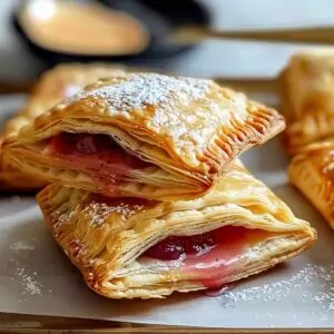 Rhubarb Puff-Tart Pockets