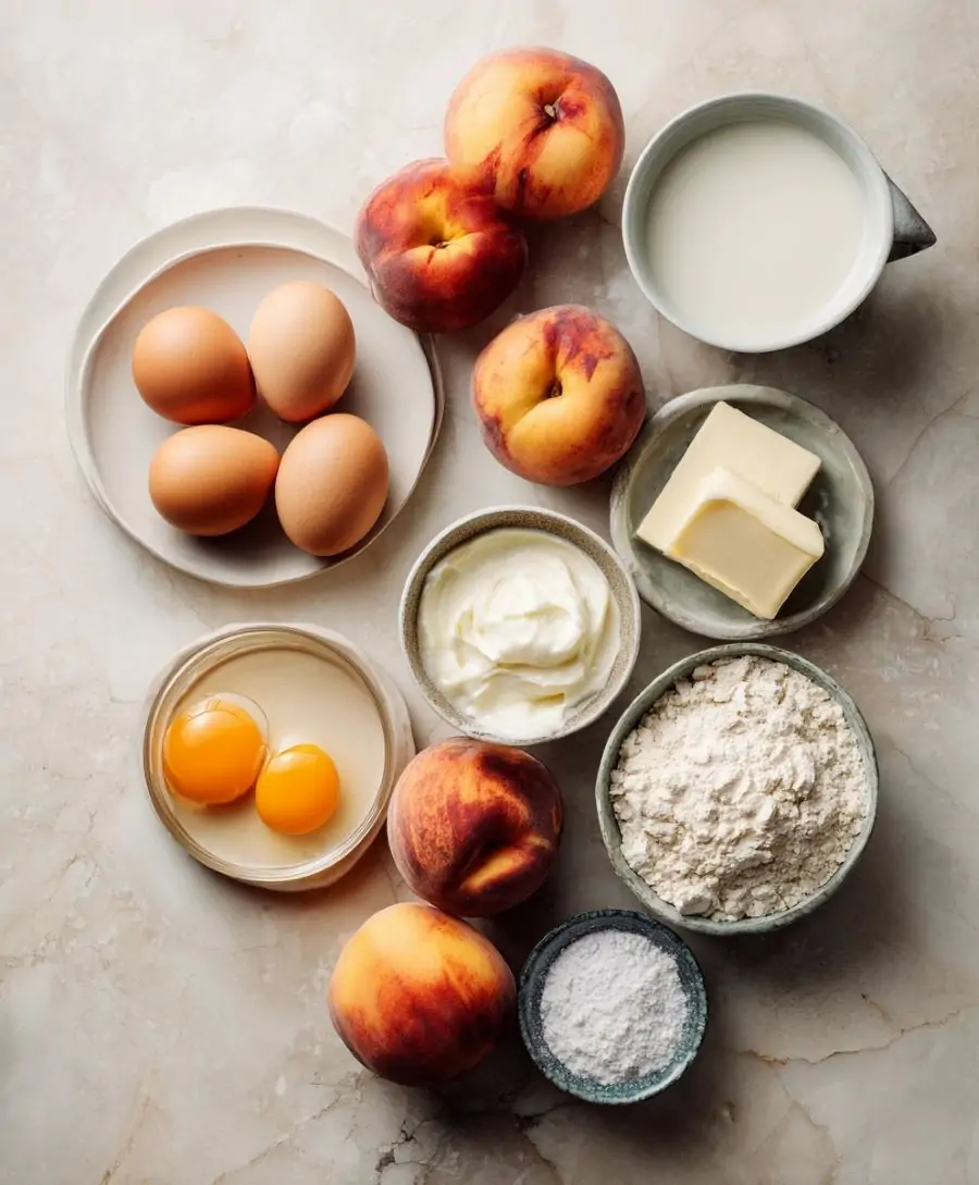 Southern Peach Buttermilk Pound Cake