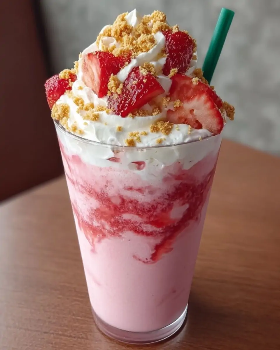 Starbucks Strawberry Shortcake Frappuccino