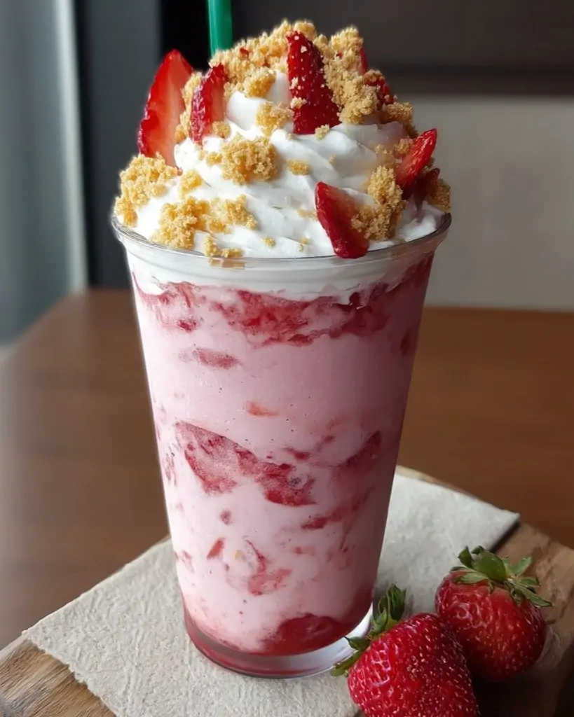 Starbucks Strawberry Shortcake Frappuccino