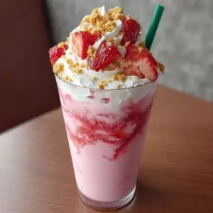 Starbucks Strawberry Shortcake Frappuccino