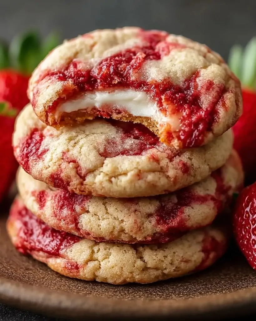 Strawberry Cheesecake Cookie