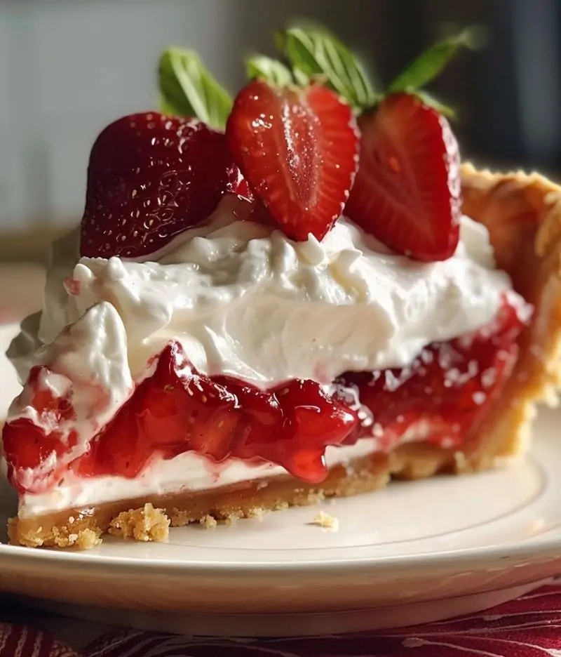 Strawberry Cool Whip Pie
