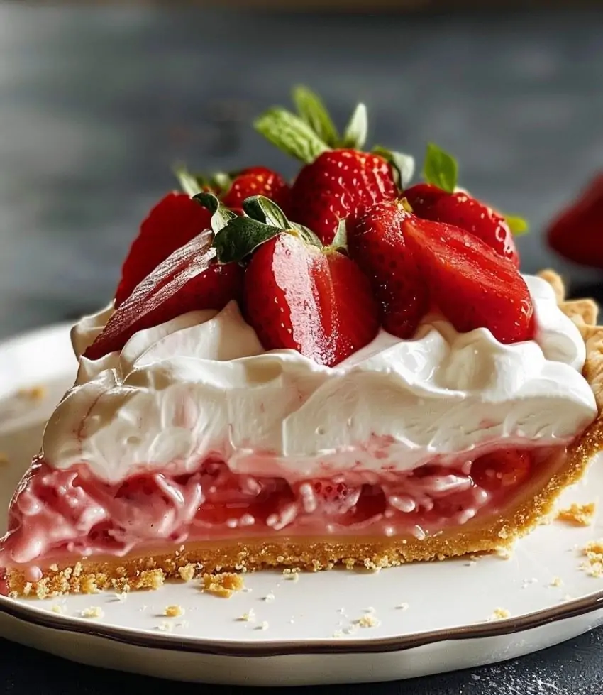 Strawberry Cool Whip Pie