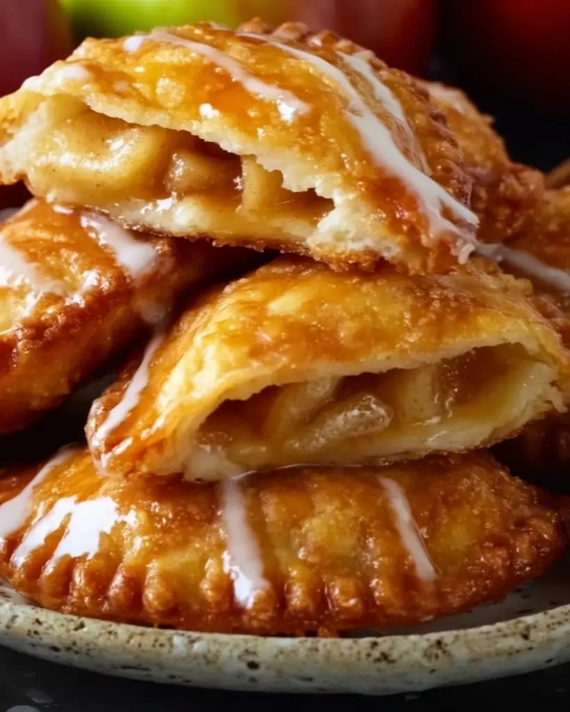 Stuffed Cheesecake Fried Apple Pies